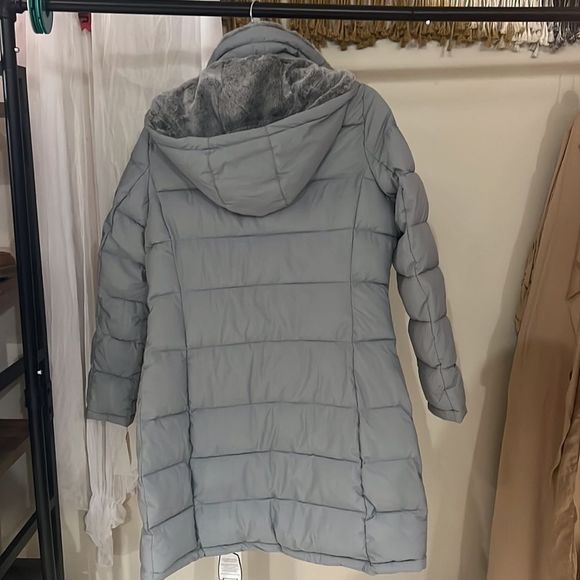 NWT Andrew Marc Ladies Long Stretch Parka SMALL - Picture 7 of 8